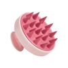 Escova de Silicone Popular Transfronteiriça para Shampoo para Uso Doméstico, Limpeza do Couro Cabeludo, Escova Massageadora Anti-Coceira, Pente de Shampoo para Cuidado do Couro Cabeludo Adulto