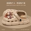Zuecos Lindos de Niña Zuecos de Mujer 2025 Nuevos Populares de Verano Suela de Calabaza Sandalias Antideslizantes Zapatos de Mujer para Usar en Exteriores