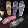 Pantuflas casuales para el hogar para mujer, sandalias planas de suela suave estilo coreano, antideslizantes, resistentes al olor y adecuadas para usar al aire libre