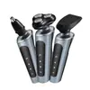 Nueva afeitadora eléctrica multifuncional 9D, tres en uno para lavar el cuerpo, recargable por USB para coche, rasuradora de barba