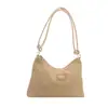 Bolso de Verano para Mujer de Color Sólido, Ligero, Simple, Versátil, Hermoso, de Hombro Único, para Debajo del Brazo, Portátil, Elegante, Informal, Bolso de Mano, Bolso Tote