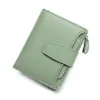 Cartera de Cuero Genuino, Cartera de Piel de Vaca, Billetera Antirrobo Rfid con Billetera para Monedas, Portatarjetas, Cartera, Cartera Pequeña, Cartera de Alta Gama para Mujer
