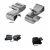 Colección Completa de Accesorios para Soportes Fotovoltaicos, Clips para Cables de Paneles Solares, Clips para Cables de Paneles Fotovoltaicos de 4 Cuadrados de 2 Hilos, Abrazaderas de Acero Inoxidable