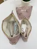 Bolsa de Maquiagem Grande Capacidade Estilo Novo Ins Borboleta Transfronteiriça Bolsa de Lavar para Sair Bolsa de Armazenamento Portátil
