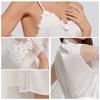 Pijama de Cetim Transfronteiriço Wenhua para Mulheres Verão Sexy com Alças Longo Duas Peças Conjunto para Casa 7017+7018