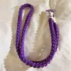 Cordão para Celular Tecido de Luxo Leve com Alça Transversal Longa para Uso Externo Durável Anti-Queda Anti-Perda Pulseira de Pulso Simples Espessada