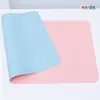 Tapete de Mesa Impermeável e à Prova de Óleo Espesso para Laptop, Lado Duplo, Transfronteiriço, com Mouse Pad de Couro de Alta Qualidade