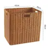 Cesta de Lavandería Estilo Nórdico con Tapa, Contenedor Grande para Ropa Sucia para Baño, Cesto de Lavandería por Wan Hongzhi