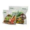Bolsa para conservar frutas frescas autosellante bolsa de pie bolsa para uvas pasas cerezas plástico transpirable portátil empaque de frutas venta al por mayor