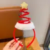 Acessório de Cabeça de Natal Alce Laço Faixa de Cabelo Feminina Criativa Engraçada Grampo de Cabelo Faixa de Cabelo de Galho de Alce Faixa de Cabelo para Fantasia de Festa Cabelo