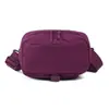 Bolso Cruzado Nuevo Impermeable Transfronterizo, Bolso de Pecho Casual Unisex, Bolso Cruzado Deportivo de Color Sólido de Gran Capacidad Multifuncional