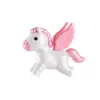 Paisaje Miniatura Dibujos Animados Pequeño Pegaso Unicornio Adorno de Resina Decoración DIY Escritorio Coche Figura Creativa Linda