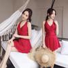 Traje de Baño Estilo Hada para Mujer 2026 Nuevo Verano Una Pieza Conservador Adelgazante Versión Coreana Sexy para Aguas Termales Traje de Baño Estudiante para Mujer