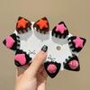 Presilha de Cabelo Infantil Orelhas de Gato Feminina 2023 Nova Presilha de Laço Menininha Ano Novo Acessório de Cabelo Bebê Menina