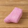 Calcetines de lana para niños otoño e invierno forrados de felpa tubo largo nuevos gruesos cálidos calcetines de felpa invierno doble aguja verticales calcetines calientes
