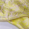 Novo fio tingido em peça com relevo dourado direto da fábrica em estoque atacado de roupas jacquard Tecido para almofada, sofá, terno, vestido