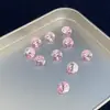 Wuzhou piedra preciosa artificial redonda corte Taiji circón coloreado diamante suelto accesorios para ropa arte de uñas pendientes de diamante DIY