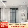 Sistema de sellado para puerta corrediza de dormitorio con certificación Nfrc Puerta plegable de baño Puerta corrediza de vidrio a medida Puerta corrediza Puerta corrediza