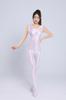 Pearl love masculino e feminino alta elasticidade Europeu e Americano tamanho grande brilho oleoso sedoso sexy transparente respirável body justo