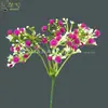 Simulación de estrellas pequeñas en el viento fabricantes al por mayor comercio exterior transfronterizo decoración de bodas flores boda hogar plástico flores artificiales