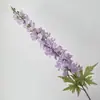 Flores Artificiales Personalizadas Dafeiyan Violeta Flores Falsas Boda Salón de Bodas Fila de Flores Fila de Piso Alto Decorativo Jacinto
