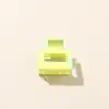 Pinza para el pelo cuadrada minimalista transfronteriza de 2,5 cm con diseño hueco para la parte trasera de la cabeza, elegante accesorio para el pelo de princesa