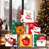 Caja de Regalo de Navidad de 25 Años Caja de Exhibición Decoración para Eventos Navideños Suministros