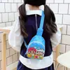 Nueva Mochila de Hombro de Dibujos Animados Comercio Exterior Guardería Bolso de Pecho Mochila de Moda y Linda para Niños y Niñas Bolso Cruzado Billetera