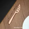 Amazon Juego de Cuchillos para Queso de Acero Inoxidable de Cuatro Piezas Rallador de Queso Multifuncional Cuchillo para Pan y Mantequilla Juego de Repostería