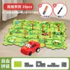 Coche de pista de rompecabezas de tremolo transfronterizo coche de pista de rompecabezas DIY tren deslizante eléctrico juguetes para niños al por mayor