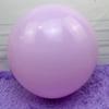 Globo de látex redondo único engrosado de 18 pulgadas color macarrón decoración para fiesta de cumpleaños forma de arco de boda