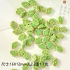 Pulsera de Cuentas de Cerámica para Niña Estudiante Tejido Estilo Antiguo Joyería de Nube Suministro para Transmisión en Vivo Jingdezhen Agujero Grande DIY