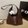 Bolso de Hombro Tote Casual Retro Versátil de Gran Capacidad para Mujer, para el Bajo del Brazo, Commuter, Modelo Nuevo 2026, Transfronterizo