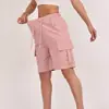 Shorts Casuales de Verano de Cintura Alta con Bolsillos, Pantalones Cargo, Moda Transfronteriza 2026 Tendencia Casual
