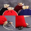 Bolsa de Franela Phnom Penh Bolsa de Regalo Trasera Bolsa para Joyas Bolsa para Empaque de Joyas Pulsera Folleto Juego Bolsa de Franela Dorada