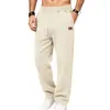 Pantalones largos deportivos y casuales de punto jacquard de peso pesado para hombre, de pierna recta, para otoño e invierno, Amazon transfronterizo europeo y americano, pantalones de chándal para hombre