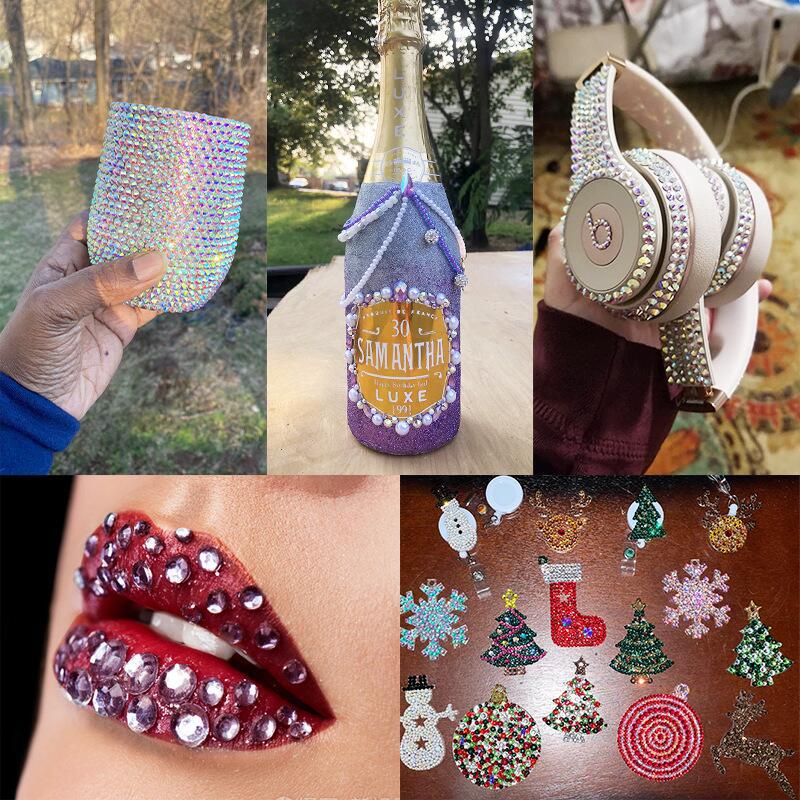 美甲钻diy平底钻水钻玻璃水晶贴钻 (3)