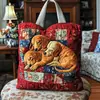 2026 Nueva Serie Transfronteriza de Cachorros Estampado Digital Bolso de Hombro Acolchado de Moda