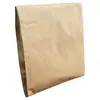 En stock bolsa de papel de piel de vaca de doble capa engrosada bolsa de almacenamiento para empaque de ropa bolsa exprés a prueba de humedad sin plástico log