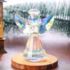 Espejo Cruzado Amazon Mariposa de Cristal Bola de Cristal Adornos Animales Pequeños Creativos Decoración de Coche Manualidades Regalos Navideños