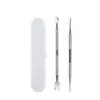 Kit de Ferramentas para Manicure e Pedicure em Aço Inoxidável para Remover Pele Morta, Calos, Unhas Grossas e Duras, e Ferramenta Agulha para Cravos