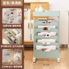 Estante Organizador Multifuncional para Escritorio con Ruedas Desmontables Artefacto de Almacenamiento de Libros para Estudiantes en el Aula Estantería de Escritorio