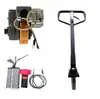 Transpaleta Semi-eléctrica Carretilla Hidráulica Manual 3 Ton Accesorios de Conducción Modificados Motor sin Escobillas Vehículo para Transportar Ladrillos Rueda de Conducción Caminante