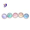 F136 Aleación de Titanio Ojo de Gato Pendientes Planos Perla Aroma Pequeño Labio Uña G23 Titanio Roscado Interno Joyería para Perforaciones