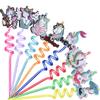 Pajita de Unicornio Pegatina Decorativa para Pajita Suministros para Fiesta Pajita de Bar Niños Americanos Amazon Aliexpress Paquete de Regalo