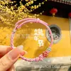 Pulsera de Cuerda Colorida del Festival del Bote del Dragón Bolsita Pequeña del Festival del Bote del Dragón Zongzi Pequeño Cuerda para la Mano Cabeza de Tigre Festival de Mayo Cuerda Colorida Terminada Pequeños Regalos