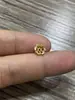 Gran Venta Zhongxing Accesorios para Joyería DIY Chapado en Cobre Oro de 14K Tapa de Flor Hebilla de Cierre Gancho para Oreja Tapones para Oreja Accesorios Al Por Mayor