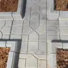 Placa de borda de canteiro de vegetais, canaleta de vegetais, produto acabado, calçada de cimento auto-assentada, placa de contenção, placa de canaleta de canteiro de vegetais, molde de piso para horta rural