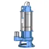 Bomba de Aguas Residuales 220V Bomba Trituradora para Bombear Excrementos y Lodo Bomba de Succión para Tanque Séptico Bomba Sumergible de Acero Inoxidable Bombeo de Pequeño Conjunto