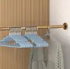 Percha Percha Doméstica Sin Costuras Antideslizante Anti-Esquina de Hombro Secado Percha para Dormitorio Estudiantil Soporte para Ropa